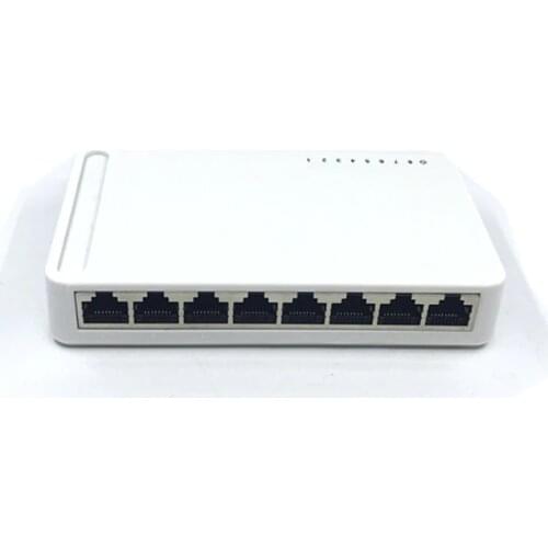OEM New model 8 Port Gigabit Switch Desktop RJ45 Ethernet Switch 10/100/1000mbps Lan Hub switch 8 portas