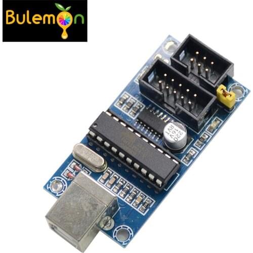 USBtinyISP USBTiny AVR ISP Programmer Bootloader For Arduino IDE Meag2560 UNO R3 With 6-core Programming Cable