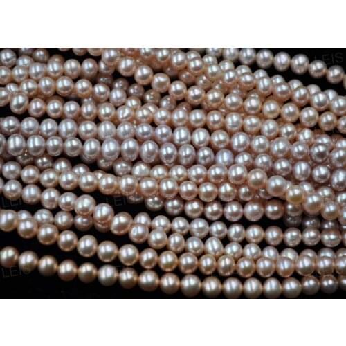 Wholesale 5 strands mix pink/purple freshwater cultured pearl lots