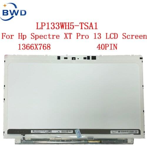 Origina 13.3" For HP Spectre XT PRO 13 LED Screen Display Replacement LP133WH5-TSA1 LP133WH5 (TS) (A1) HD 1366*768
