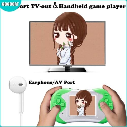 Retro Portable Video Game Console 2.5" Screen Display Mini Held Handheld Game Player TV Built-In 180 Games Good Gift For NES Kid