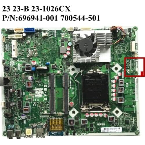 SZWXZY Excellent 696941-001 700544-501 For HP Pavilion 23 23-B 23-1026CX AIO Motherboard IPISB-AB PGA1155 100% Working