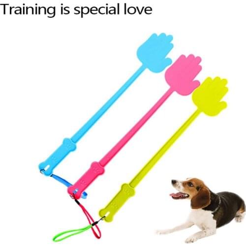 43cm Plastic Dog Puppy Cat Training Stick Hand Shaped Style Tool Pet Supplies Dog accessories Mascotas Suministros para perros