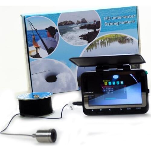 WF06 Fish Finder Underwater Fishing Camera 1000TVL Waterproof Video Underwater Camera 8PCS Infrared camera ICE Fishing