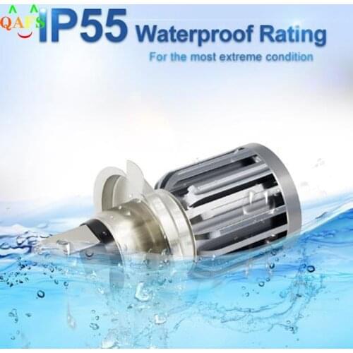 1pcs H4 H6 BA20D Moto Led Motorcycle Headlight Bulbs CSP Lens Moto 6000LM Hi Lo Lamp Scooter Accessories Fog Lights 6000K 12V