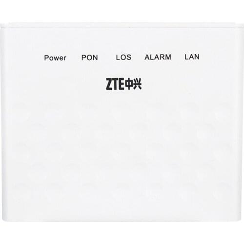 10PCS/Lot ZTE F601 ONT ONU GPON Terminal FTTH Modem opticl line termical GE gpon terminal zte f601 Interface Free Shipping