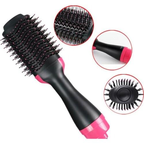 2 in 1 Multifunctional Hair Dryer Rotating Hot Hair Brush Curler Roller Rotate Styler Comb Styling Curling iron 20