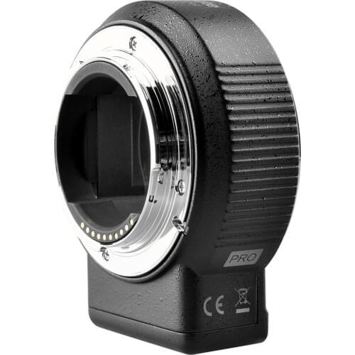 COMMLITE CM-ENF-E1 PRO Electronic Auto-Focus Lens Mount Adapter for Nikon Tamron Sigma F Mount Lens to Sony E Mount Camera