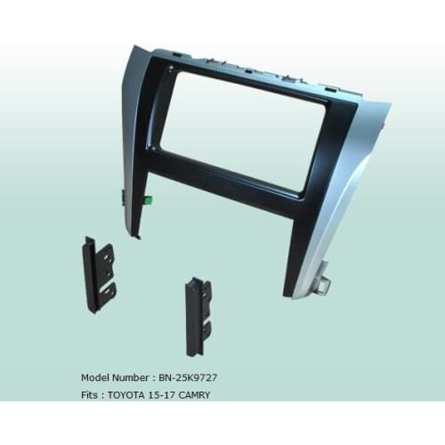 Car Fascias Stereo Radio Audio Panel Navigation Frame Dash Kit For Camry 2015 2016 2017