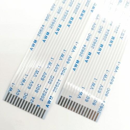 FFC FPC 15 pin flat flexible cable 1.27mm/1.25mm pitch Ribbon 15p Flex Cable Type A