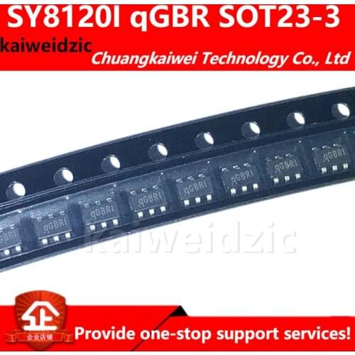 Kaiweikdic SY8120I SOT23-6 Silk screen printing qGBR IC chip with synchronous buck regulator/Integrated circuit