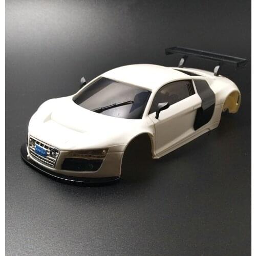 Body Shell Chassis KIT For DIY AUDI R8 1/28 AWD 4*4 MINID Racing Drift RC Car Model THZH1060-SMT4