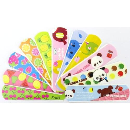 Cute Cartoon Panda Animals Fruits Adhesive Bandages First Aid Emergency Kit Wound Plaster for Kids Band Aid