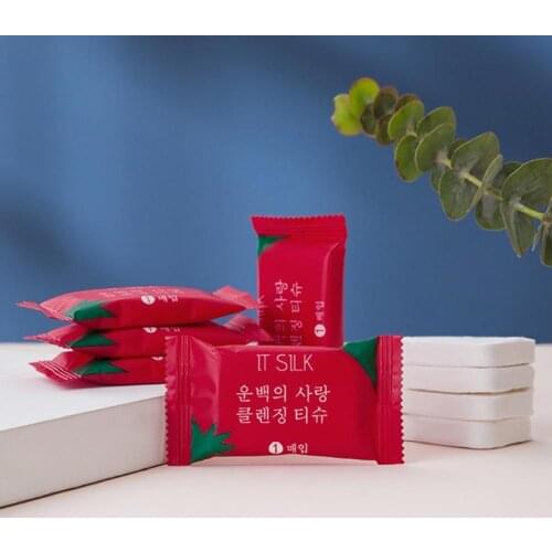 20Pcs/Set Double-sided Disposable Towel Enlarged Thickened Mini Disposable Compressed Washcloth for Travel