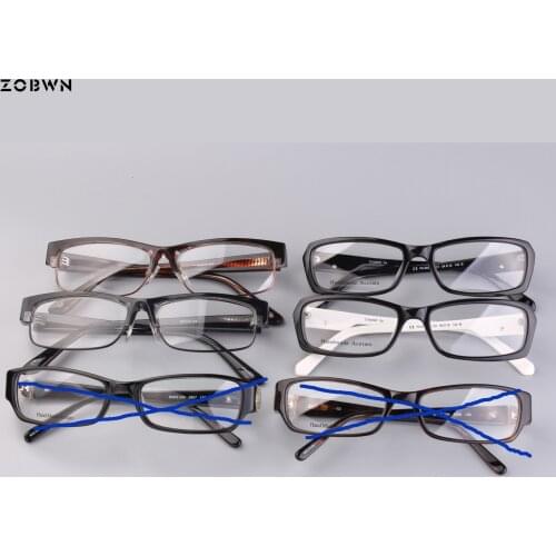 Wholesale 2018 vintage marcas can Anti blue Men Women High Quality optical glasses for Reading Eyeglasses put Prescription lens