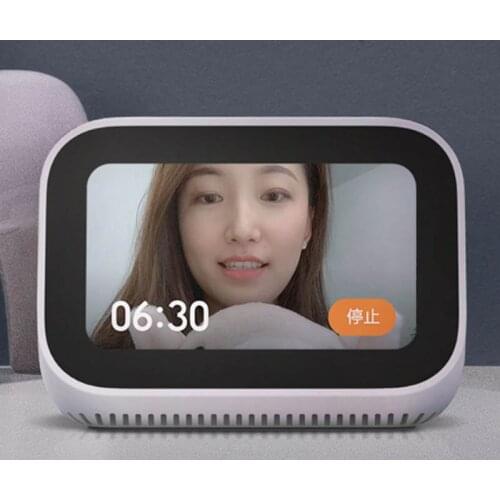 Original Xiaomi AI Face Touch Screen Bluetooth 5.0 Speaker Digital Display Alarm Clock WiFi Smart Connection with Video doorbell