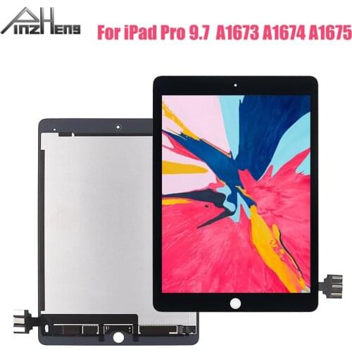PINZHENG AAAA LCD For iPad Pro 9.7" A1673 A1674 A1675 Display Touch Screen Digitizer Assembly Replacement Display LCD