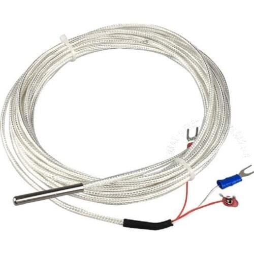 Superior and Cheapest Thermoelectric Resistance PT100 Temperature Sensor Probe Sensor WZP Waterproof High Precision 0.1 A Level