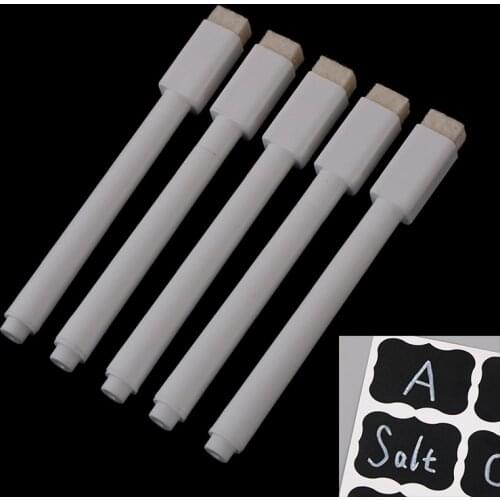 3/5Pcs Erasable White Liquid Chalk Pen/Marker For Glass Windows Chalkboard