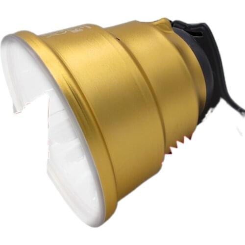 Nuclear 12v nine large aperture light LED lamp fishing lights wearing external battery long-range super-bright searchlight herni