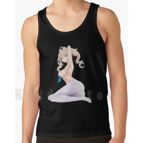Lewd Girl Barbara | Genshin Impact Hentai tank tops vest sleeveless Barbara Genshin Impact Barbara Hentai