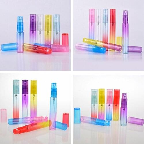 1PC 4ML 8ml Glass Refillable Portable Sample Perfume Bottles Travel Spray Atomizer Empty Perfume Bottle Mini Sample Container