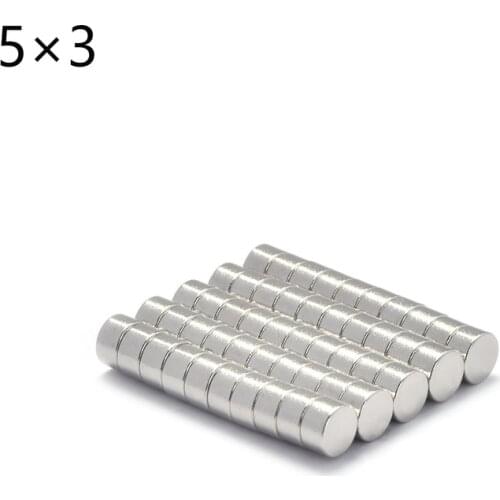200PCS/Lot 5X2 5x3 5x4 5x5 4x1 4x1.5 4x2mm Magnet Hot Small Round Magnet Strong magnets Rare Earth Neodymium Magnet