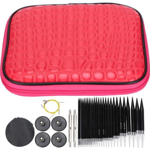Sewing Tools Knitting Needles Set Interchangeable Portable Removable Sweater Circular Knitting Tools sewing accessories