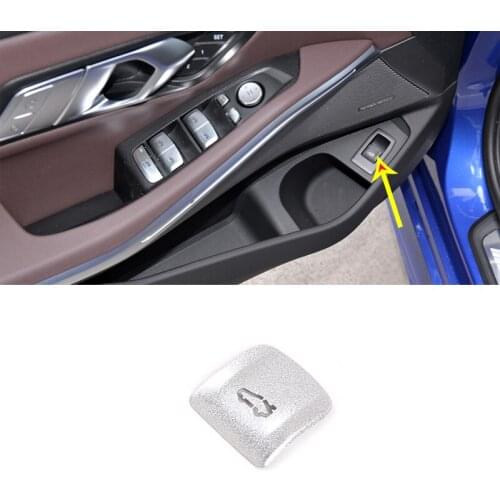 Aluminum Alloy For BMW 3 Series G20 G28 2020-2021 Electric Tailgate Button Sticker Car Accessories 1 Pcs