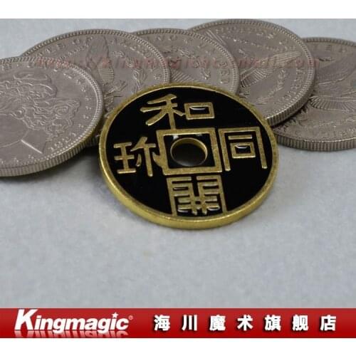 Sick by Ponta The Smith ( DVD and 6 Coin )/magic tricks/magic props/magic toys/as seen on tv/Free shipping by CAPM