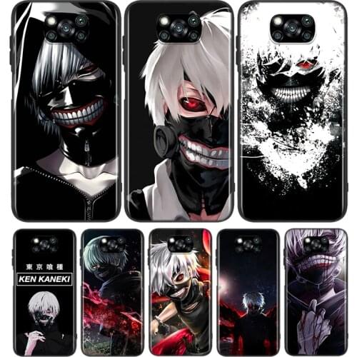 Tokyo Ghoul Anime For Xiaomi Poco X3 NFC M2 X2 F2 C3 M3 Pocophone F1 Pro Mi Play Mix 3 A2 A1 6 5 lite Phone Case