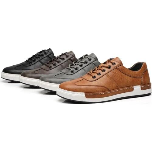 2019 Newest Men Dress Shoes Handmade Style Paty Leather Wedding Shoes Men Flats Leather Oxfords Formal Shoes Leather Shoes Men