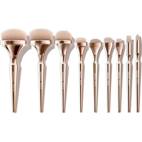 9Pcs Makeup Brushes Set Soft Bristle Powder Eyeshadow Bronzer Concealer Eyeliner Lip Foundation Brush for Makeup Beauty Tool Kit