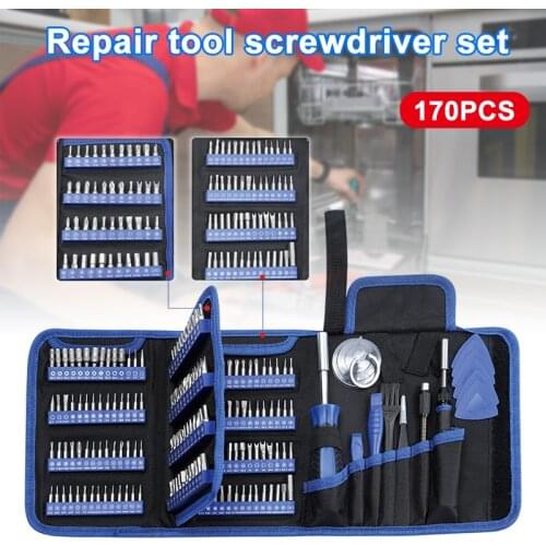 Precision Screwdriver Set 170 in 1 Magnetic Screwdriver Kit Multi-Function Professional Repair Tool Set B88