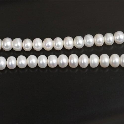 Baroque Natural Freshwater Pearl High Quality Near round Shape Beads For DIY Strand Classic Fine Jewelry