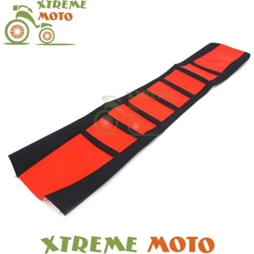 Rubber Vinyl Gripper Soft Seat Cover For Honda CR125 CR250 CRF250 CRF450 CRF250R CRF250X CRF450R CRF450X Motorcycle Dirt Bike