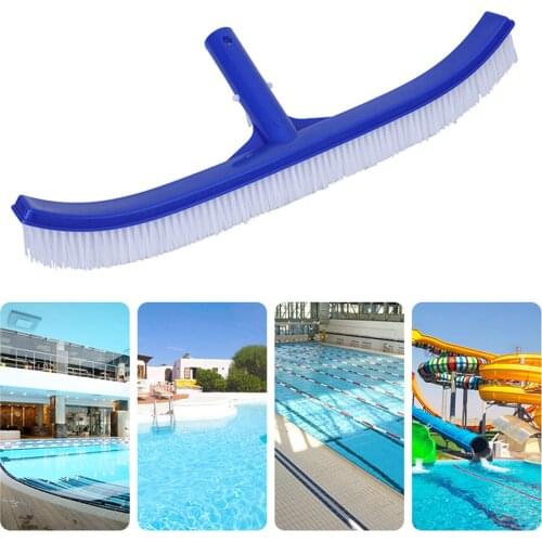 18 inch Swimming Pool Wall Floor Brush Outdoor Bathing Tub SPA Head Cleaning Spa Wall & Floor Brushes Scrubber Cleaner Tool