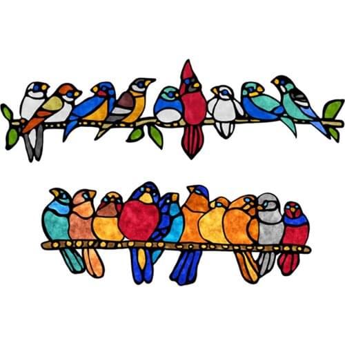 Stained Glass Window Hangings Custom Owls Window Hangings Owl Metal Board Gift Sun Catcher Ornaments Home Decorations