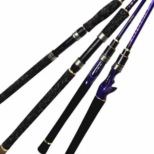 Japanese toray 24T-30T 5-8kg sic ring1.83-3.05 meters Lure Fishing Rod with good quality part casting and spining handle options