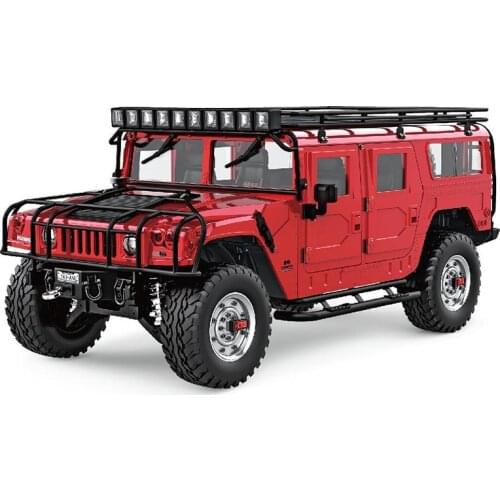1/10 HG RC 4*4 U.S Vehicle Civilian Hummer P415 Car Radio Light Upgraded Bumper THZH1043-SMT2