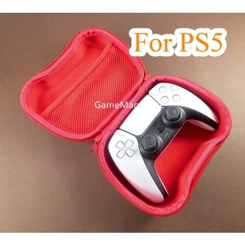 1pc Portable Protective Air Foam Hard Pouch Case Carry Bag Case Cover For ps5 Gamepad Storage Bag eva bag for ps5