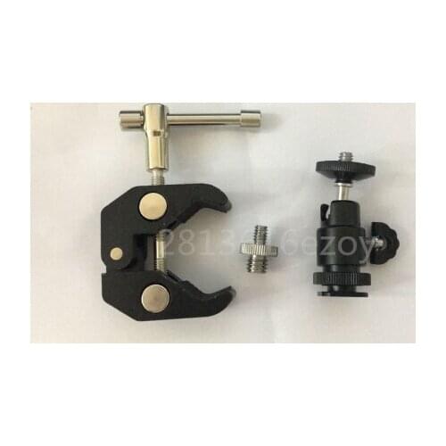 3in1 1 set SmallRig Clamp Mount Magic Arm w/1/4" Screw Ball Head + 1/4" 3/8 Screw for Camera Monitor