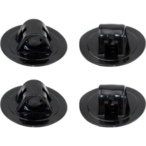 4 Count Inflatable Kayak Engine Boat Motor Bracket Plate Mount Clip Support