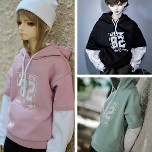 1/4 1/3 Scale BJD Accessories Doll Clothes Hooded Sweater Top for BJD/SD MSD SD13 SD17 SSDF Uncle.Doll not included C0886