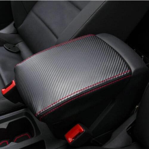 SBTMY Automobile armrest case decorative sleeve Interior trim For Volkswagen T-ROC 2018 Accessories