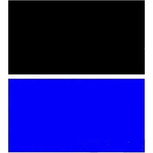 Free Shipping 15 Meters/Roll Double Sided Fish Tank Background Deep Blue / Black Aquarium Decoration Picture Poster