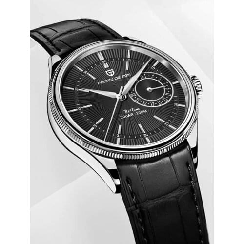 PAGANI DESIGN 2021 Mens Watches Automatic Watch Men Sapphire Quartz Wristwatches Chronograph 10Bar Waterproof Relogio Masculino