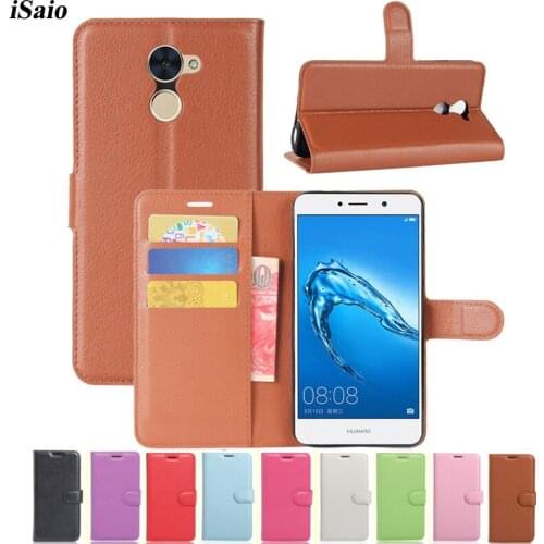 For Huawei Enjoy 7 Wallet Case Flip Leather Cover for Huawei Enjoy 7 Coque Phone Case TPU Shell Stand with Card Slots