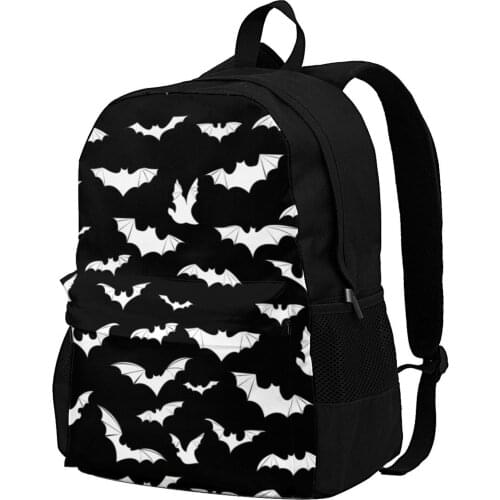 Gothic Backpacks folding Jogging Male Backpack Soft Streetwear Bags