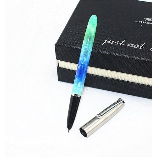 JINHAO 51 Luxury fountain pen Business Office Gift Stationery pretty Writing ink pens school supplies 0.38mm